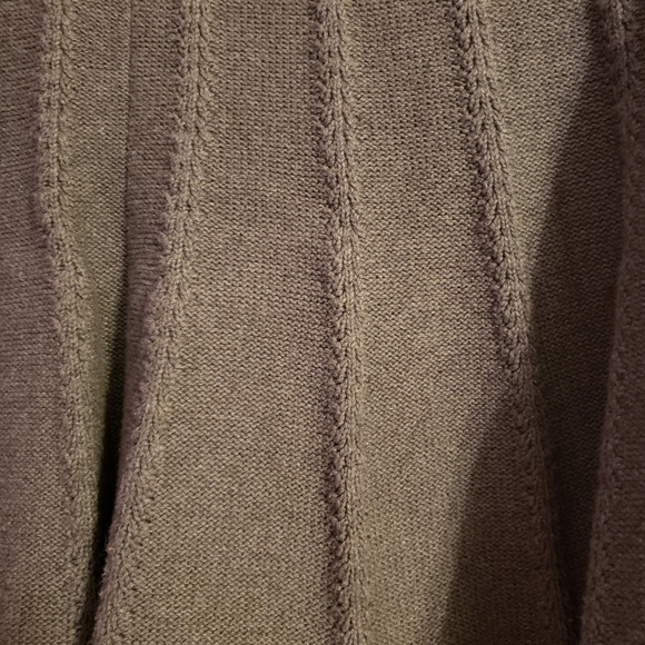 Cabi Style #884 Grey Femme Fit & Flare Cotton Knit Skirt M - Picture 2 of 4